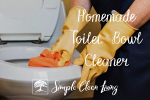 Homemade Toilet Bowl Cleaner - Simple Clean Living