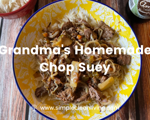 Homemade Chop Suey (Step-by-Step Video!)